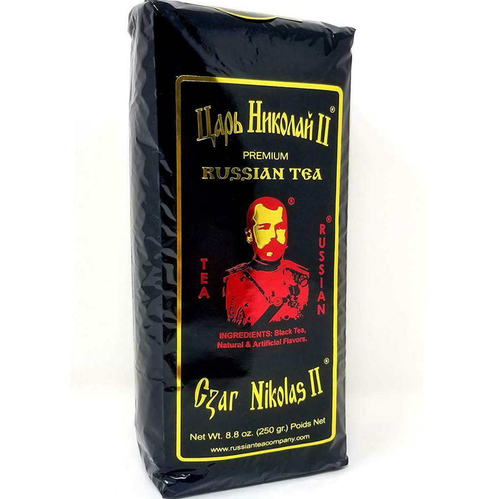 Tea Czar Nicholas II Premium Russian (Black), 8.8 oz / 250 g for Sale